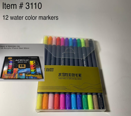 [146] Water color markers